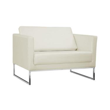 Imagem de Poltrona Decorativa Julia 106cm Corano Bege Claro