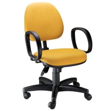 Imagem de Cadeira Gerente Com Back System Confort Plus Amarelo