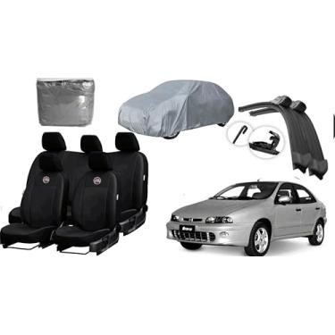 Imagem de Capa de couro +Capa de cobrir + Limpador de para - brisa -Fiat Brava 99-04