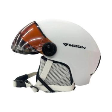 Imagem de Capacete de Esqui Masculino MOON - Alta Qualidade, com Óculos Integrad
