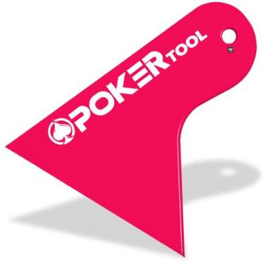 Imagem de Espátula Mini Batedor Raspador Insulfilm Vinil Envelopamento Poker Too