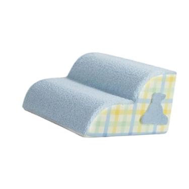 Imagem de Generic Degraus para Cães, Rampa para Animais de Estimação, Capa Lavável E Removível, 2 Níveis, Ideal para Pets, Azul