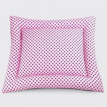 Imagem de Colchonete Pet Quality Impermeável para Cães, Tricoline 100% Algodão, Lavável, Retangular (Rosa Realeza, Pequeno)