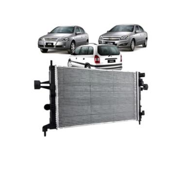 Imagem de Kit Radiador GM Astra Vectra 09> + Aditivo Radiador Visconde RV Extra Rosa