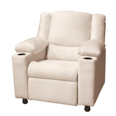 Imagem de Poltrona Reclinável Do Papai Sala De Cinema Manchester Off White- Mabe Magazine