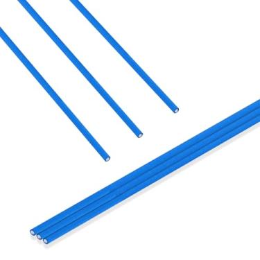 Imagem de Therwen 10 varetas 45% sacos AWS hastes de brasagem de liga de prata 45,7 cm revestidas com fluxo de solda de cobre (azul)