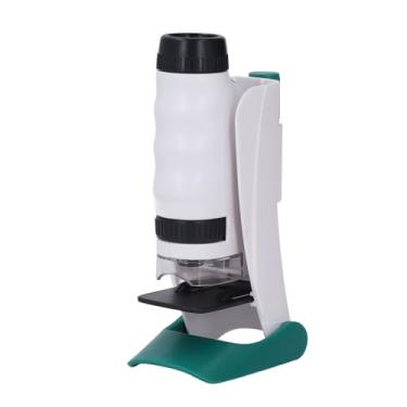 Imagem de Generic Kit de Microscópio de Alta Definição Infantil 250X para Experiência Científica Prática, Brinquedo Científico Educacional para Exploração Ao Ar Livre, Conjunto de Brinquedos de Microscópio