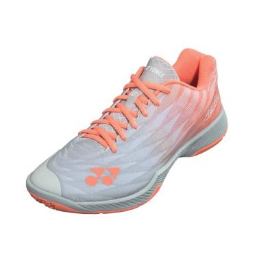 Imagem de YONEX Tênis feminino Power Cushion Aerus Z2 para quadra interna (uva), Coral, 9.5