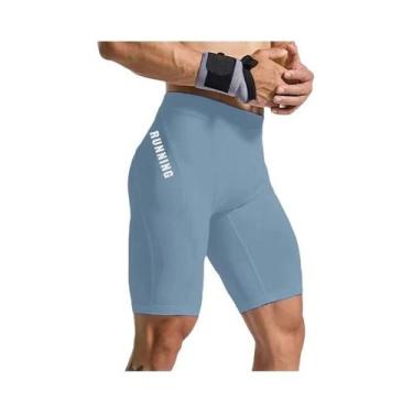 Imagem de Shorts De Compressão Para Treino De Musculação Masculina, Leggings Jus