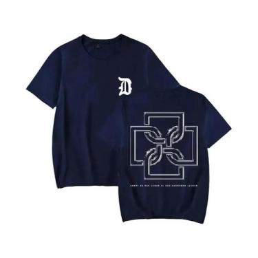 Imagem de Camiseta Masculina De Verão Com Estampa De Papai Noel, Manga Curta, Al