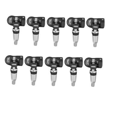 Imagem de OGGUYME 10 peças TPMS Sensor de pressão de pneu programável compatível com Autel Tool TS408 TS508 ITS600 315MHZ+433Mhz 2 em 1 MX Sensor Monitor