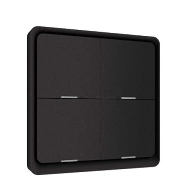 Imagem de Painel de Parede com Botão Cena sem Fio Bateria Controle Remoto via Aplicativo Life para Dispositivos Domésticos Hub Necessário