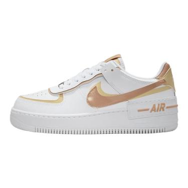 Imagem de Nike Tênis masculino de ginástica, Equipe de cânhamo branco dourado e branco, 37