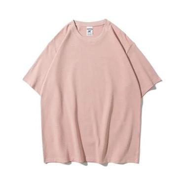 Imagem de Camiseta Masculina Oversized De Algodão 9.9oz Pesada De Alta Qualidade