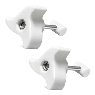 Imagem de LWPLWA Fixador de tampa para filtros de recipiente Fluval FX6 FX4 FX5 FX2, substituição de fixador de tampa de filtro de recipiente de aquário - pacote com 2