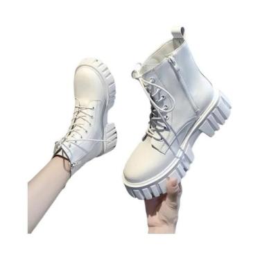 Imagem de Botas Femininas De Couro 2024 Antiderrapantes Para Caminhada Confortáv