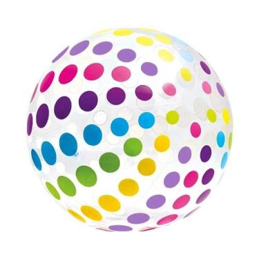 Imagem de Bola De Praia Inflável Colorida Em PVC, Brinquedo De Piscina Para Fest