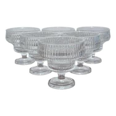 Imagem de Taças de Sobremesa de Vidro Incolor Conjunto 6 Unidades - DOLCE HOME