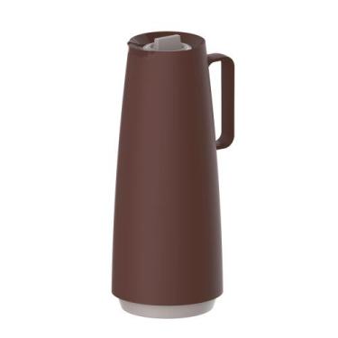 Imagem de Bule Térmico Tramontina Exata em Plástico Marrom Café com Ampola de Vi