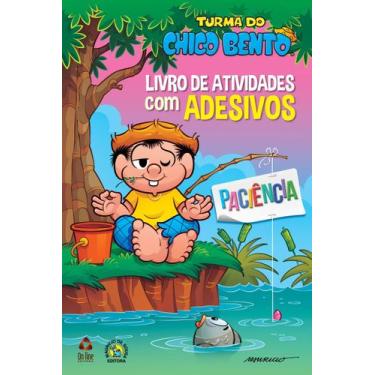 Imagem de Livro - Turma do Chico Bento Livro de Atividades com Adesivos - Paciên