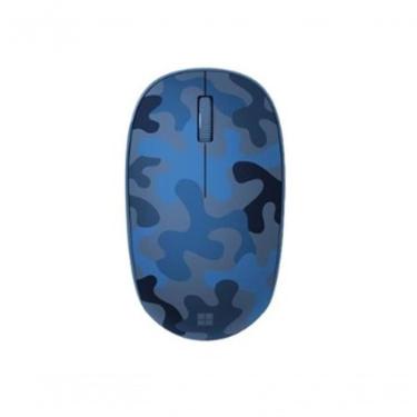 Imagem de Mouse Sem Fio Microsoft, Bluetooth, Usb, Low Energy, Azul Camuflado - 8Kx-00002