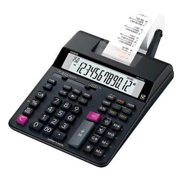 Imagem de Calculadora De Mesa Com Bobina 2.0 Bivolt Hr-150rc Casio Cor Preto