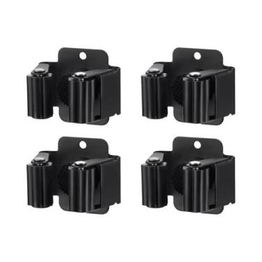 Imagem de Suporte De Parede Impermeável Para Vassouras E Rodos - Organizador De 