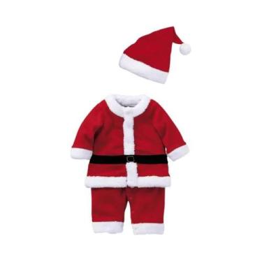 Imagem de Fantasia De Papai Noel Para Meninos E Meninas, Traje Quente De Natal, 