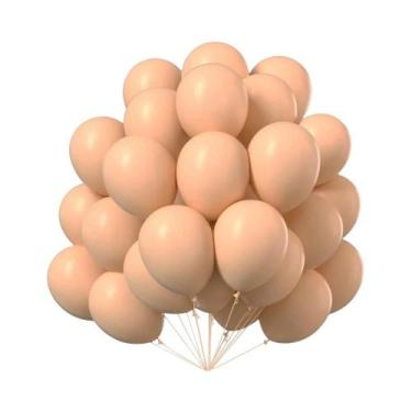 Imagem de Balões De Látex Laranja, Marrom E Vermelho De 10 E 12 Polegadas, 10, 2