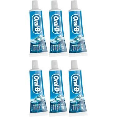 Imagem de 6x Creme Dental Oral-B Pasta de dente 4 em 1 Llimpeza Profunda 70g