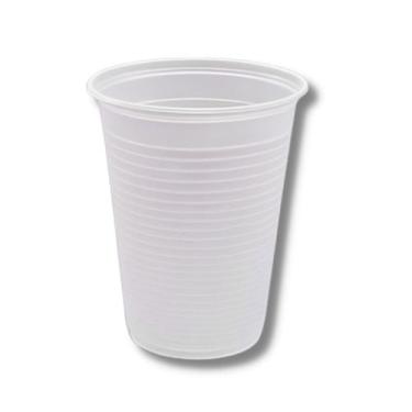 Imagem de Copo Plástico Descartável Transparente 300ml C/ 100 Un. - TOTAL PLAST