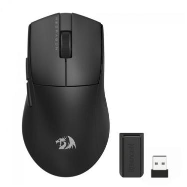 Imagem de Mouse gamer redragon king pro 4k, wf, blt, 26000dpi, 7 botões, black m