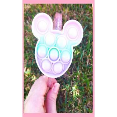 Imagem de Tiara / Arco Pop It / Fidget Toy - Orelhas Ratinho - Lika Acessórios