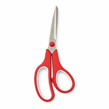 Imagem de TESOURA MULTIUSO INOX 8 POLEGADAS 21CM JOCAR OFFICE Cor:Vermelho, Verm