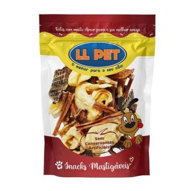Imagem de Osso Misto Bovino Desidratado em 100g - LLPET