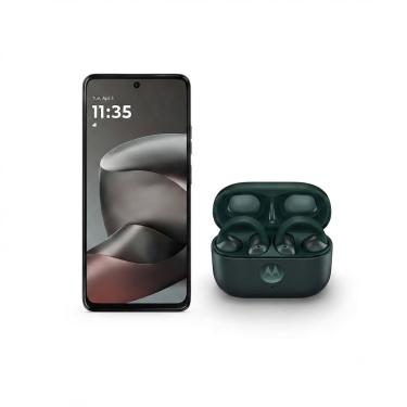 Imagem de Kit Motorola Moto G47 5G 128GB com Moto Buds Loop Sound by Bose Bluetooth IP54