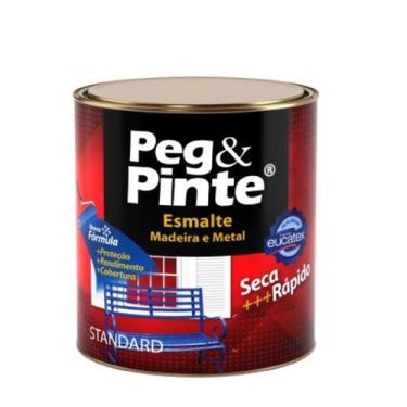 Imagem de Tinta Esmalte Eucatex Peg & Pinte 900ml Brilhante - Várias Cores, Arei