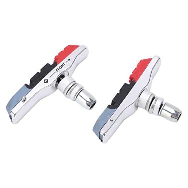 Imagem de Pastilhas de freio de bicicleta, pastilhas de freio de bicicleta V para redução de ruído para bicicleta