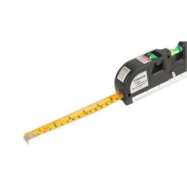 Imagem de Trena Nivel A Laser Profissional 2.5M Medidor Nivelador