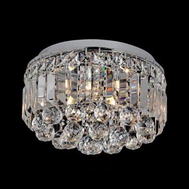 Imagem de Plafon Lustre Cristal Redondo 30cm 4xG9 Halopin 113
