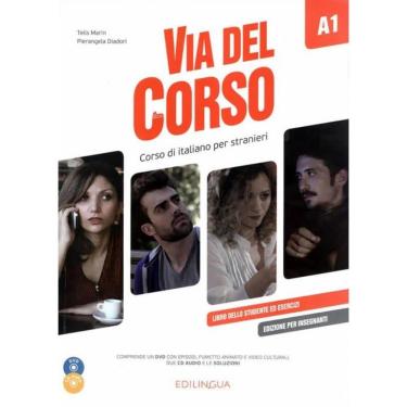 Imagem de Livro - Via Del Corso A1 Edizione Per Insegnanti + Dvd + Cd Audio