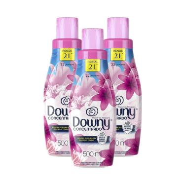 Imagem de Kit Amaciante Concentrado Downy Frescor de Primavera 500ml 3 unidades