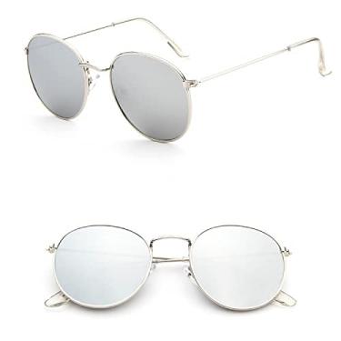 Imagem de Óculos de sol ovais retrô feminino/homem designer vintage pequeno preto vermelho amarelo tons óculos de sol óculos de sol,c14,liga