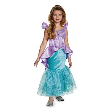 Imagem de Fantasia Ariel Prestige Disney Princesa A Pequena Sereia, Pequena/4-6X