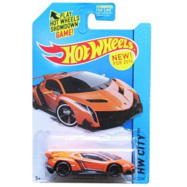 Imagem de 2014 Hot Wheels Hw City Lamborghini Veneno (Orange)