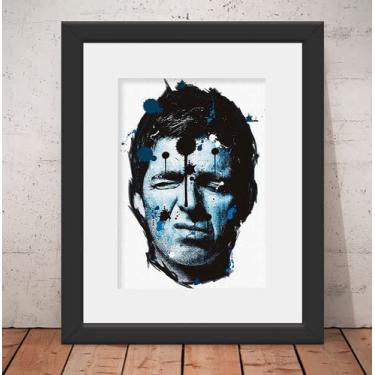 Imagem de Quadro Liam & Noel Gallagher 56x46cm Vidro + Paspatur U2247