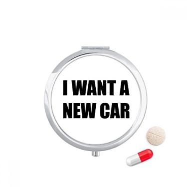 Imagem de I Want A New Car Pill Case Pocket Medicine Storage Box Dispenser Recipiente