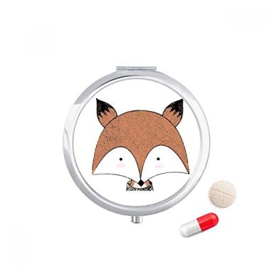 Imagem de Simplicity Style – Estojo de comprimidos de raposa imatura, caixa de armazenamento de remédios
