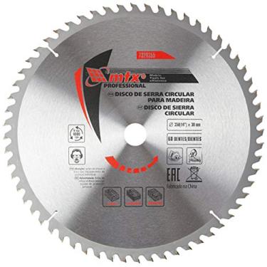 Imagem de Mtx Disco Circular Widea 350 14 X 30 Mm X 60 Dentes