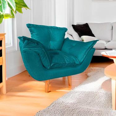 Imagem de Poltrona Infantil Opalinha para Sala e Quarto Suede Escolha sua cor - W&D Decor